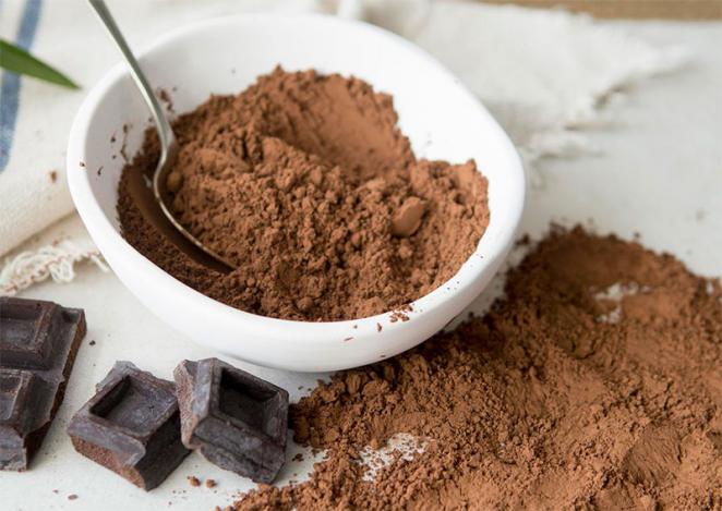 Propiedades nutricionales: Cacao en polvo azucarado